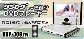�|�[�^�u��DVD�v���[���[ DVP-709TW